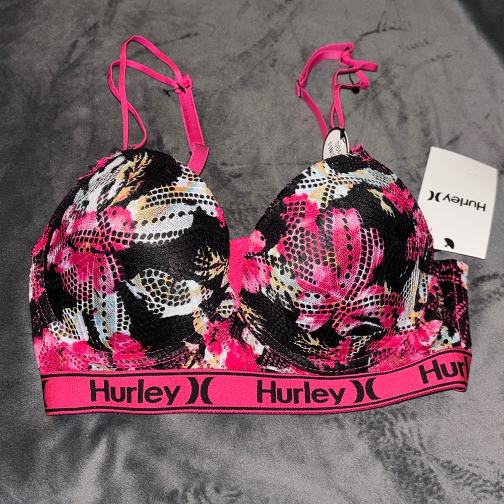 34 B Hurley Bra set